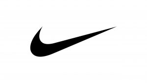 001 nike logos swoosh black